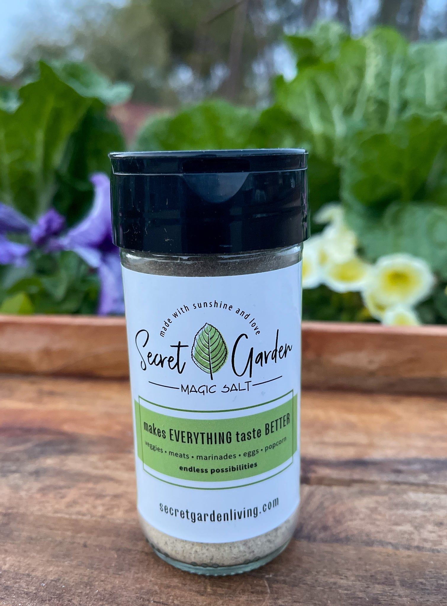 Magic Salt 6oz Glass Jar – Secret Garden Living